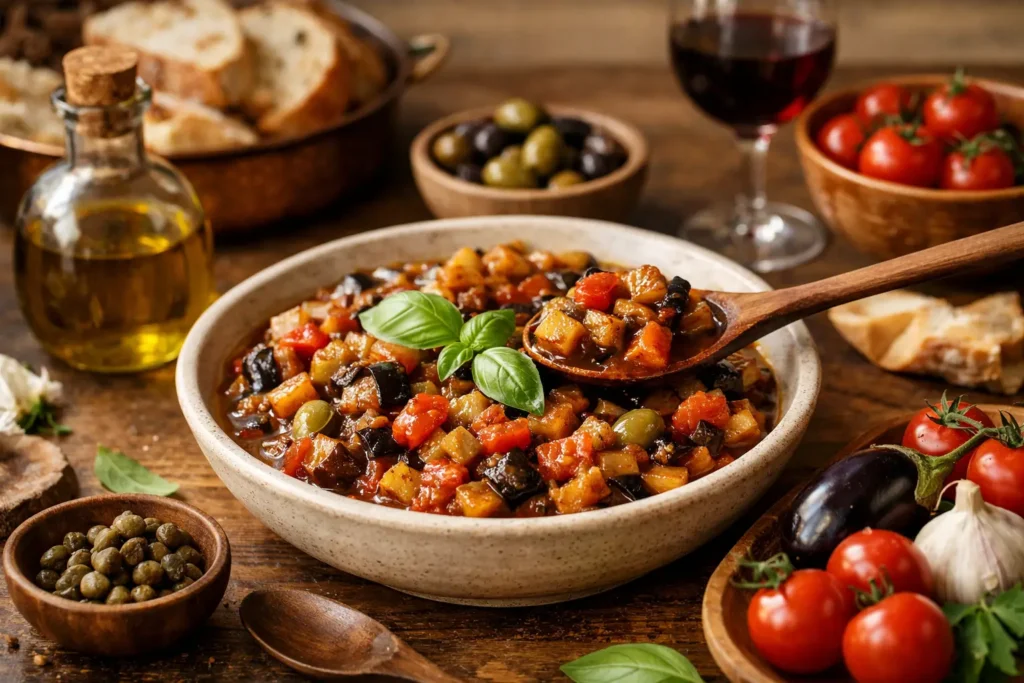 How to Cook Sicilian Caponata at Home