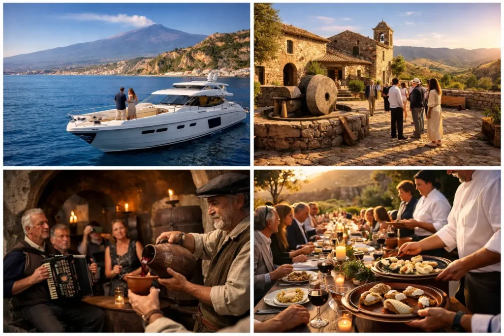 Luxury Yachting Shore Excursion Examples in Sicily